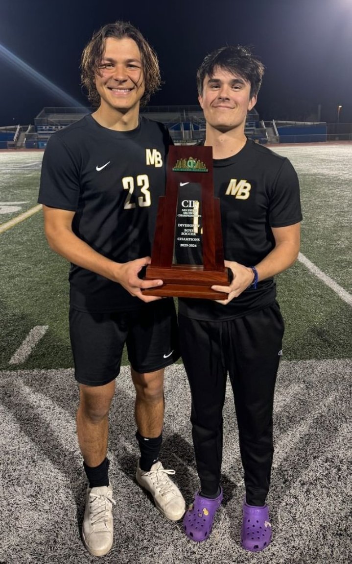Boys finished an undefeated senior season with a ring! #BallAtTheBay🏴‍☠️⚡️ 💍