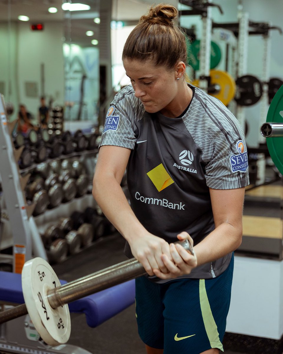 “I be up in the gym, just workin’ on my fitness.” 💪 🇺🇿 v 🇦🇺 24.02.24 - 8pm AEDT 🇦🇺 v 🇺🇿 28.02.24 - 8pm AEDT - @marvelstadiumau @10footballau
