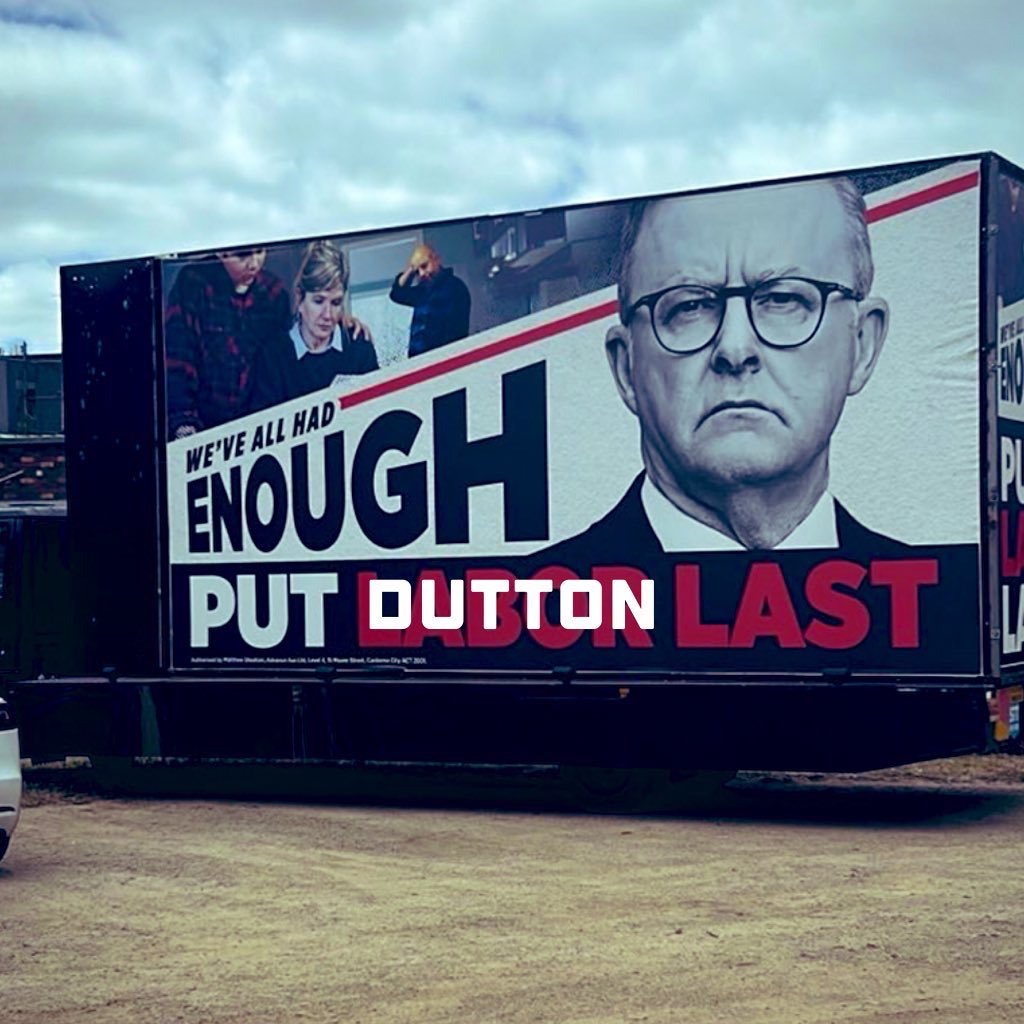 Advance Australia and dump Dutton #LnpLies