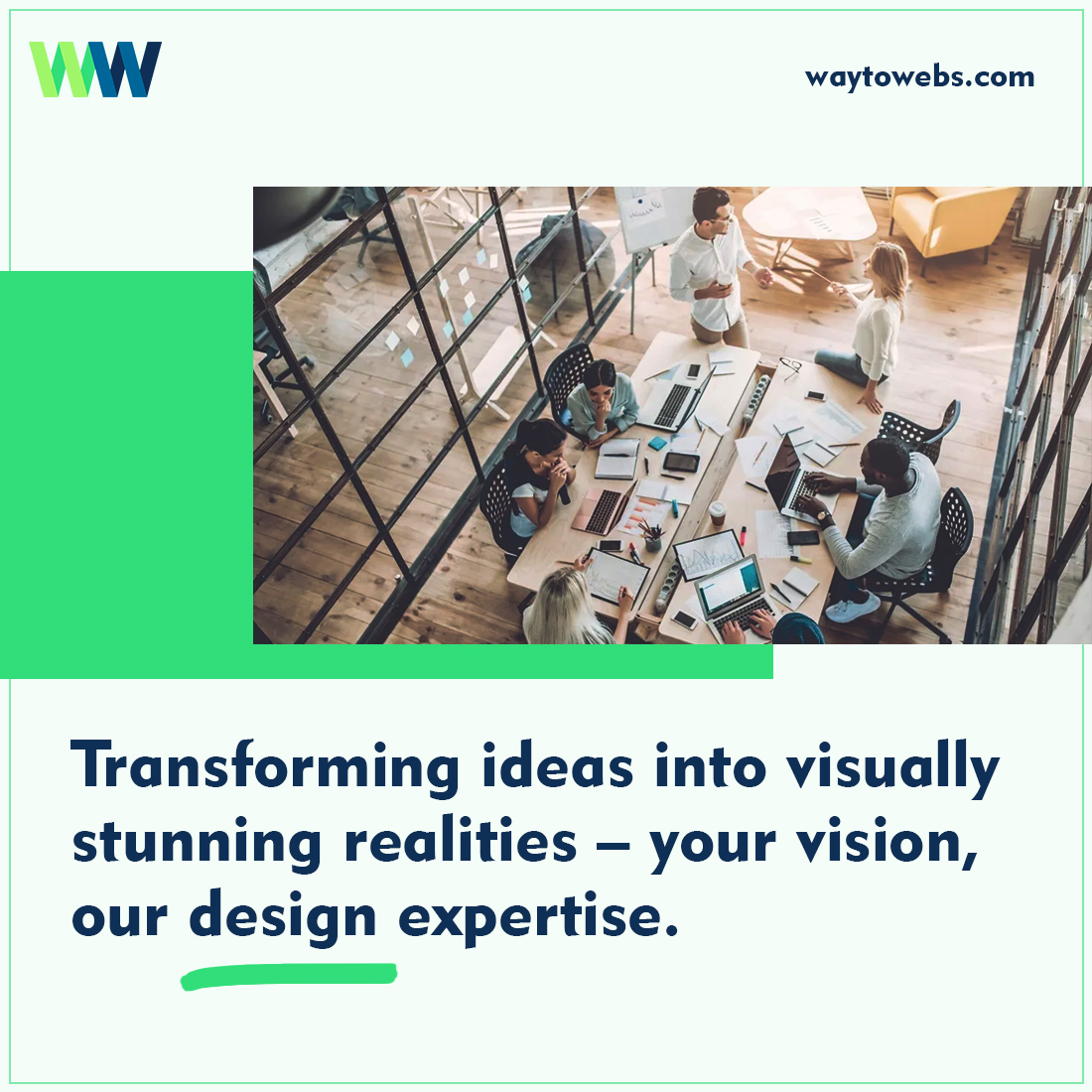 Transforming ideas into visually stunning realities – your vision, our design expertise. #GraphicDesign #DigitalArt #Typography #BrandDesign #LogoDesign #PrintDesign #DigitalDesign #GraphicDesigner #DesignAgency #LayoutDesign #DesignCommunity #Waytowebs waytowebs.com