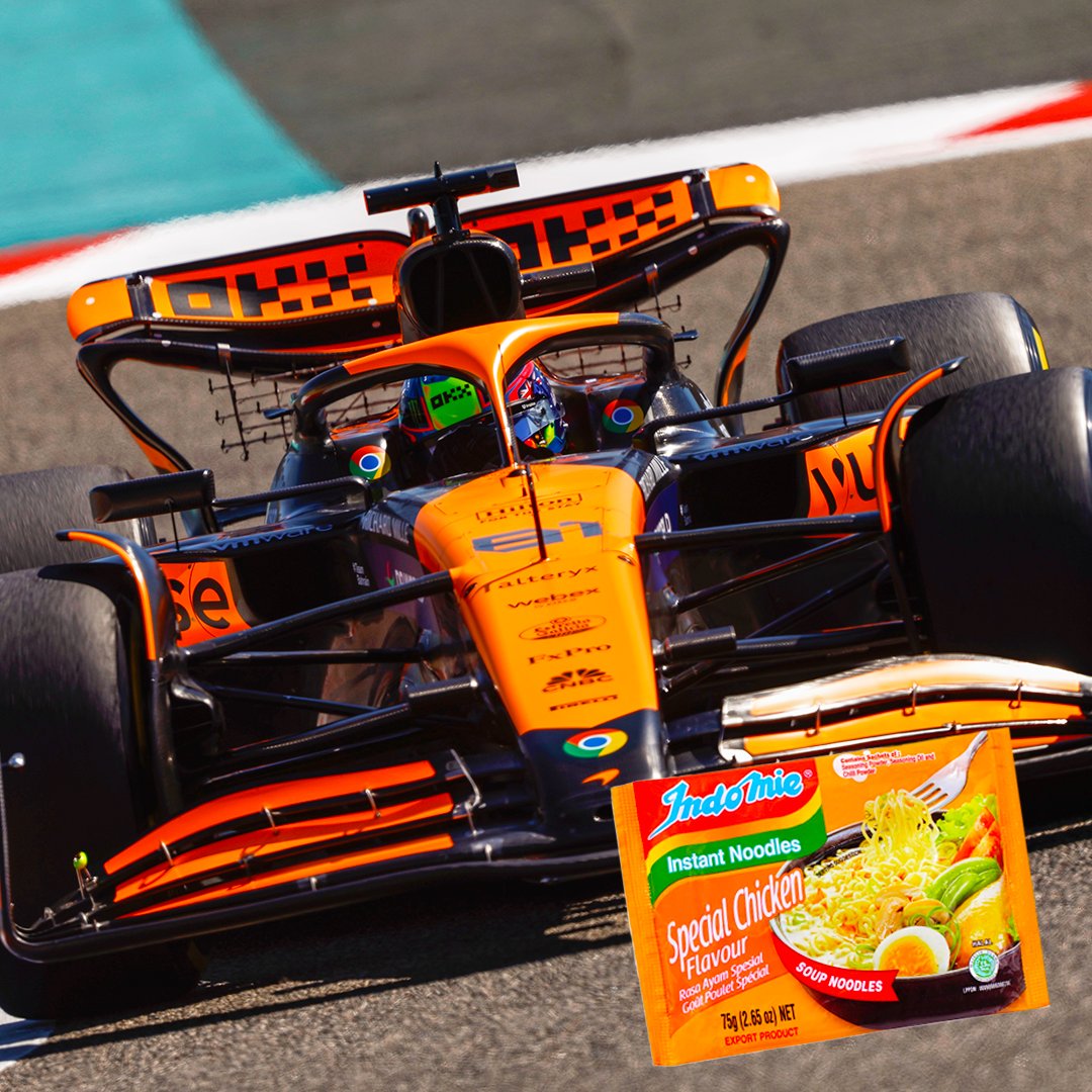 My manager asked me to post the 2024 liveries when I was hungry... 😅

So this is the result. Bon appétit 🤠

First up: <a href="/McLarenF1/">McLaren</a> as Indomie Noodles 🍜