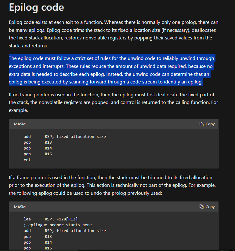 Saw something interesting in vmp mutation. They don't coalesce basic blocks and they don't detect basic blocks that are epilogs...😅