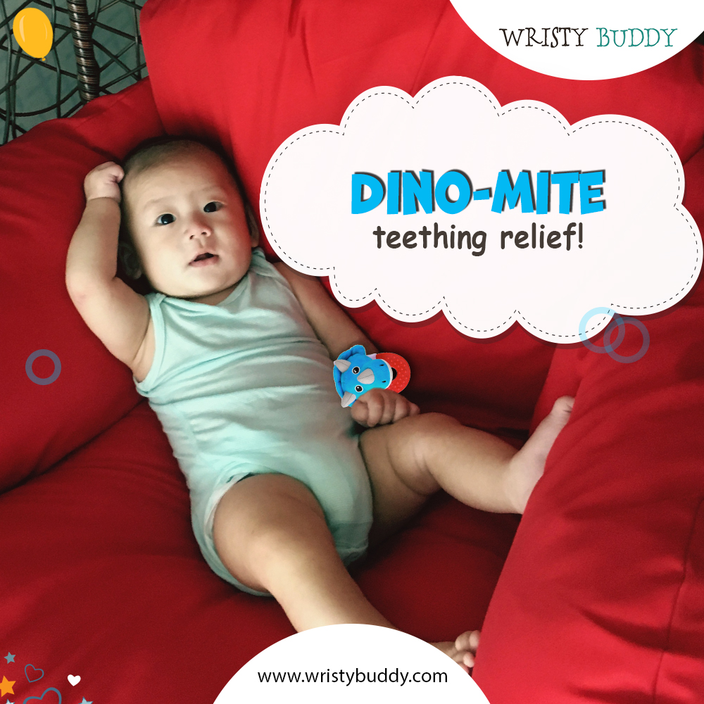 Watch your little one roar with joy as our dino teether takes them on a prehistoric adventure. Safe, cute, and comforting!

#wristybuddy #dinoteether #comfortable #safe #teethingrelief #adventure #cute #babytoys #newpartents #ParentingTips