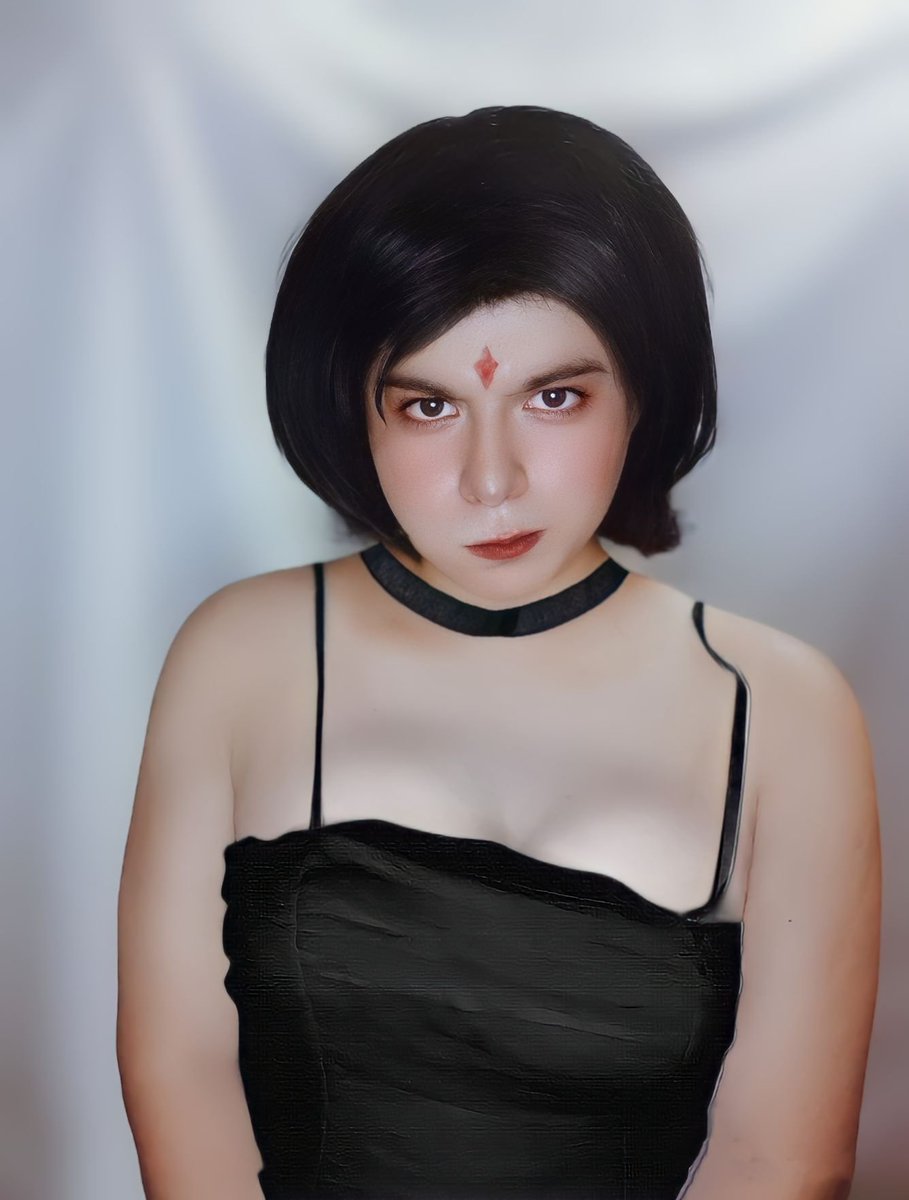 02Nube's tweet photo. #reaven jóvenes titanes✨🖤

#Cosplay #makeup https://t.co/FloeveNkMK