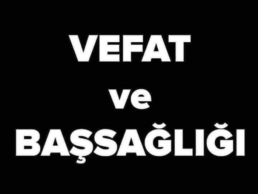 “ İNNA LİLLAHİ VE İNNA İLEYHİ RACİUN “ 

Aydın Ülkü Ocakları Bürokrasi Masası Başkanımız Kürşat Nurettin Bağdat’ın muhterem babası hayatını kaybetmiştir. Allah acılı ailesine ve geride kalanlara sabır versin. 

Mekanı Cennet Olsun
<a href="/tolga_gokce/">Tolga GÖKÇE</a>
