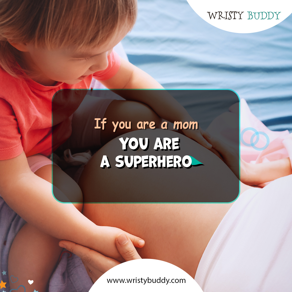 IWristybuddy's tweet image. Unseen capes and endless love – that&apos;s the true superhero attire of every mom! Tag a supermom who conquers the daily adventures with a smile.

#wristybuddy #babyteether #mom #motherslove #motherscare #smile #supermom #love #newmoms #parentingtips