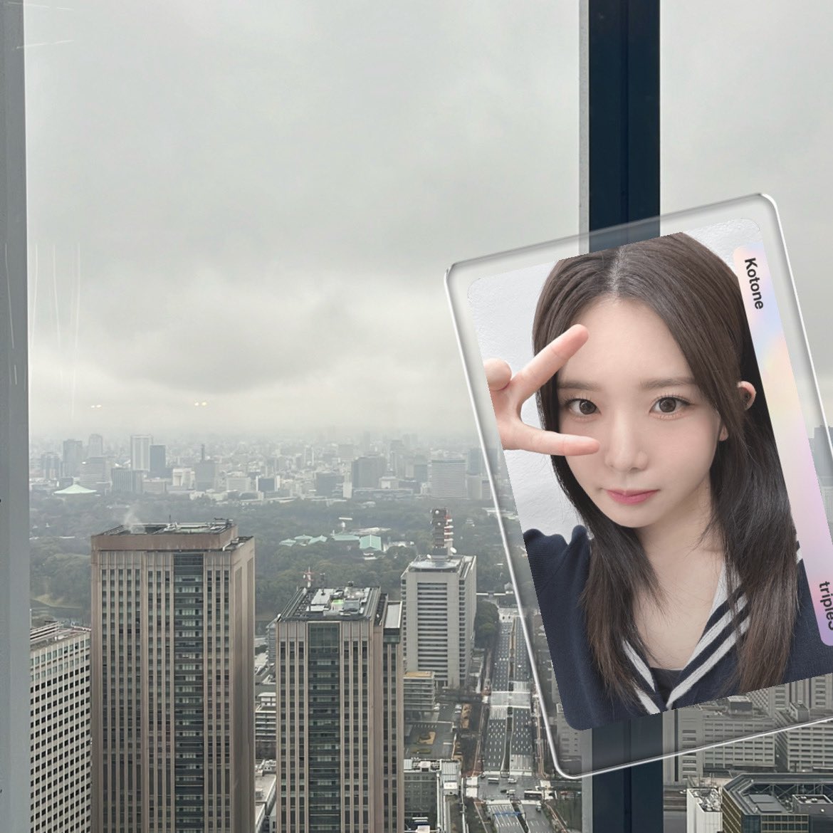 45階からの景色だよ☁️ #콜라메일전송