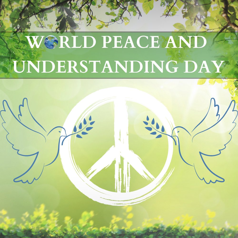 On the occasion of World Peace and Understanding Day, Let's build a world where peace and understanding are the foundation & not the exception.
#WorldPeaceDay #Peacebuilding #worldpeaceandunderstandingday2024 #WorldPeace #Understanding #Day