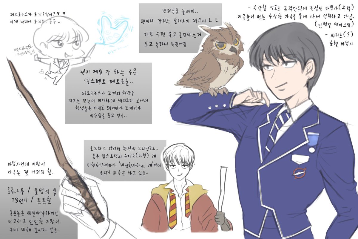 KKKulTeoG's tweet photo. 내 맴대로 ㅎHㄹi포터 세계관 기반 매직네이션(?) 창 궁예.. https://t.co/xjcVzNSpna