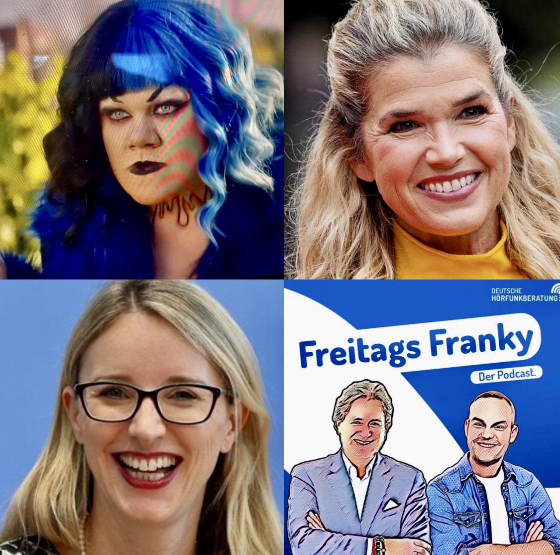 Lauter starke Frauen im Freitags Franky💪👍👑🏆😉 Die neue #podcast Episode ist on Air. 🎤 by @radiopragentur @alena_buyx @EnBW @yello_de @jungvonmatt @turi2 ▶️ open.spotify.com/episode/27jeRp…