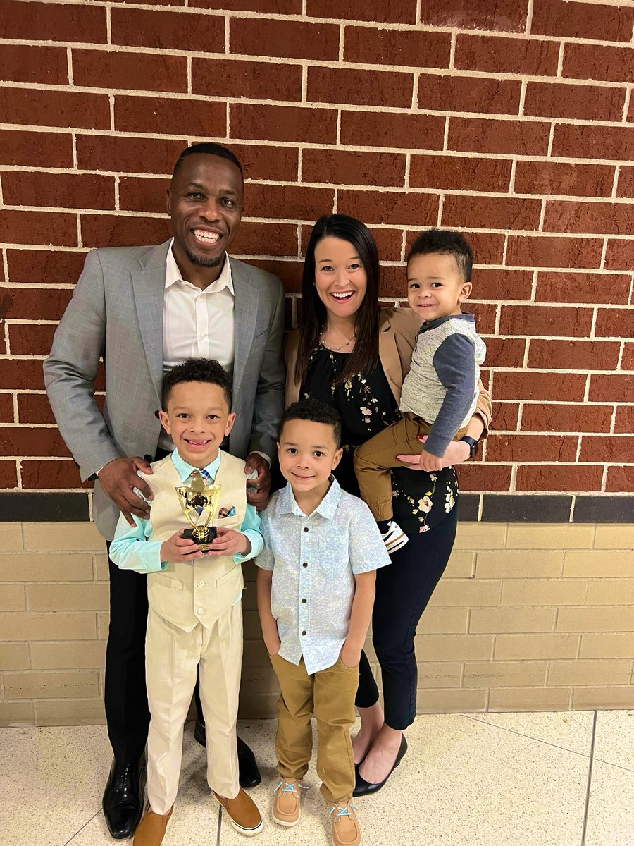 The “coolest award” &amp; biggest honor—Dare to Dream Ceremony was extra special for the Weys this evening! Proud of our <a href="/RobeyRockets/">Robey Elementary</a> advocate! Congrats, Kyler! 💜✨ #WeAreWayne