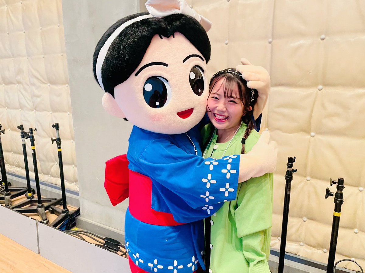 昨日会ったの。かわいいいい🩷🩷🩷 いつも可愛いがってくれる仲良しな