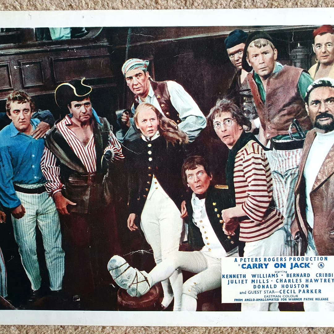 HambledonProds's tweet photo. Joining in the love for #KennethWilliams! Here's some stills and lobby cards from some of his very finest #CarryOnfilm outings. #InfamyInfamy #FryingTonight 🤣 https://t.co/emB4IwsuFj