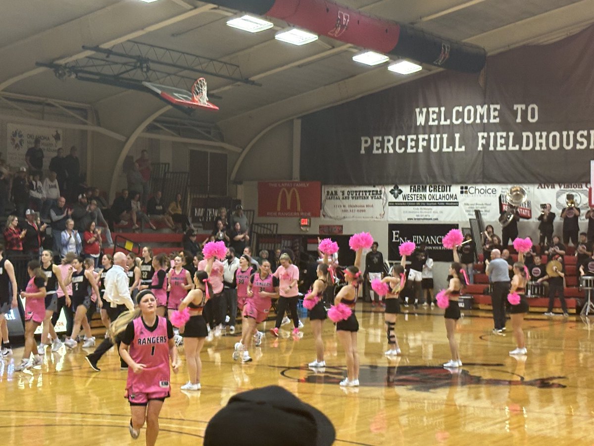 NWOSU's tweet photo. Lady Rangers beat Harding, 61-56!
Great job!

#NWOSU has the best fans/band in #TheGAC! 
#RRR #RangerNation #RangerFamily https://t.co/5MD0C4zEKe