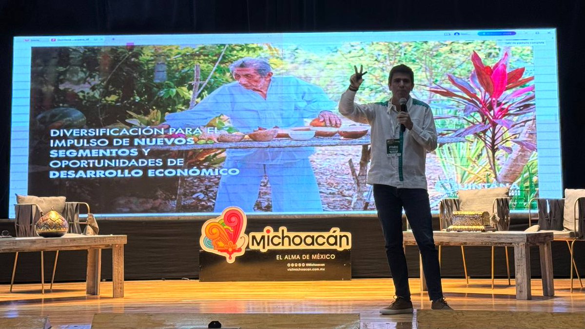 SedeturQROO's tweet photo. El #CaribeMexicano estuvo presente en el Adventure Travel Network (ATMEX) en #Pátzcuaro, #Michoacán. #ATMEX es el principal encuentro de turismo de aventura y naturaleza en nuestro país. Entre las buenas noticias, se destaca que #Chetumal, será sede en octubre de 2024. https://t.co/eARdS94o26
