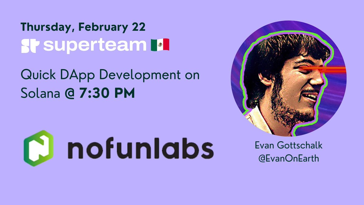 EvanOnEarth_eth's tweet photo. Our @Solana SPL Token Workshop is LIVE! Come join us in the Hackathon Stage!

https://t.co/xdh98T20CT https://t.co/GzQ71O3UUg