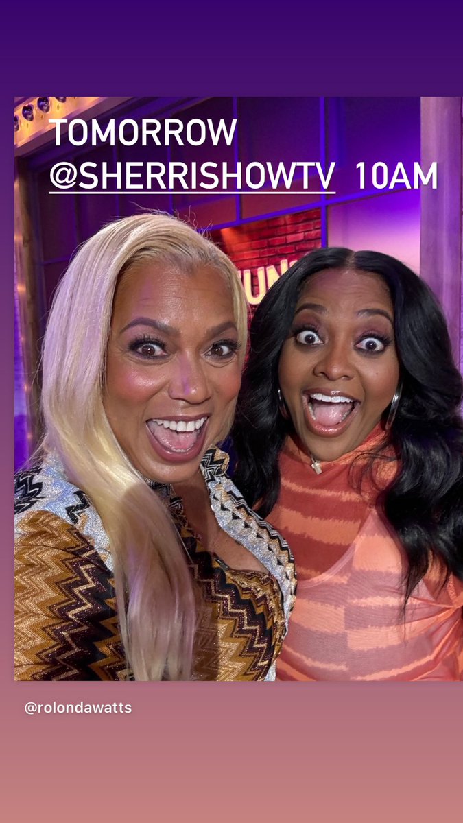 Wait til you see what happens tomorrow!!! 

#Comedy #StandupComedy #Standup #Comedians #Actors #Actresses #Talkshow #SherriShow #SherriShowTV #2FunnyMamas #FunnyMamas #FunnyFemales #FunnyLadies #Funnyover50 #Funnyover60 #ReinventYourself