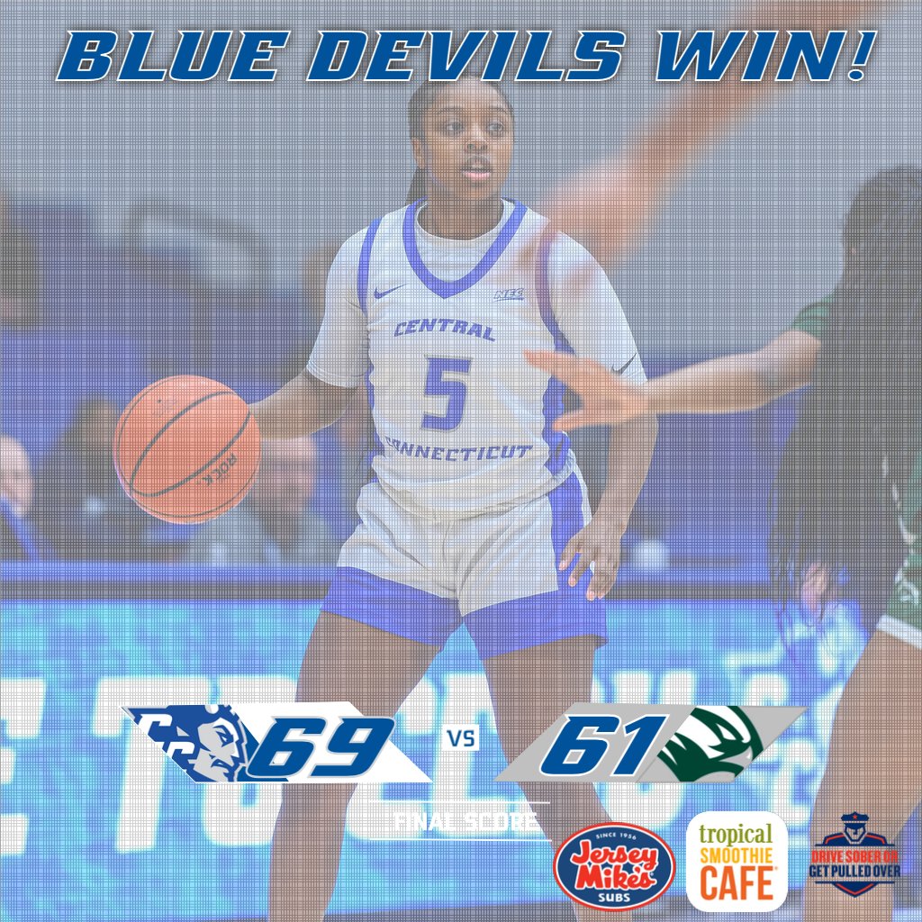 CCSUBlueDevils's tweet photo. @CCSU_WBB WINS!!! Central defeats Wagner, recap to come!! Amaya Williams had a team-high 15 points for CCSU😈💪

#GoBlueDevils | #NECWBB https://t.co/LXJpOzJ9rv