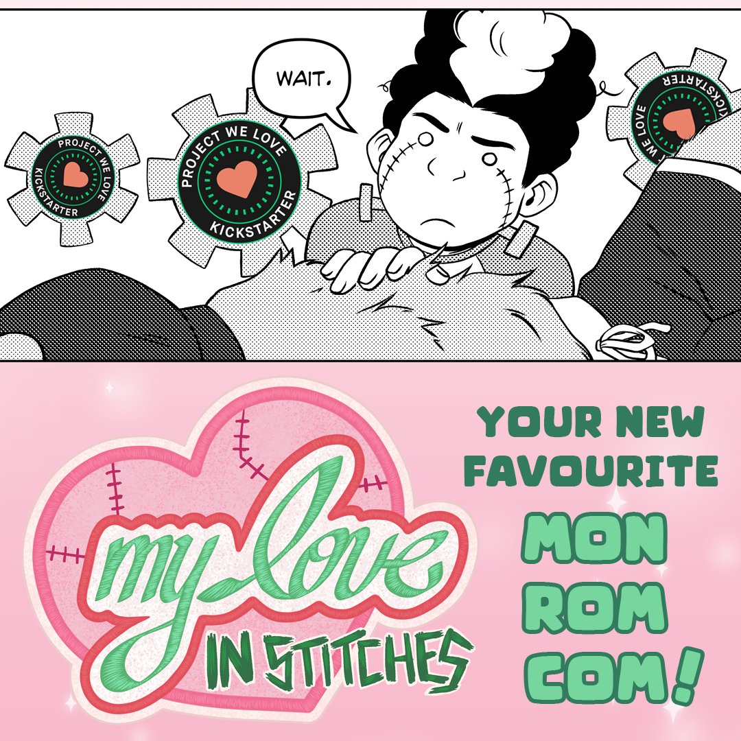 CloudscapeComic's tweet photo. Did you know My Love in Stitches started out as a webcomic? Check it out here, and pledge to the #Kickstarter to get your very own copy!
https://t.co/w578Ltgh9B
Campaign ends soon!
https://t.co/0C1AZrutMF
#love #romcom #queercomics #sapphic #lgbtcontent #buylocal #comics #art https://t.co/qVGVYPWDov