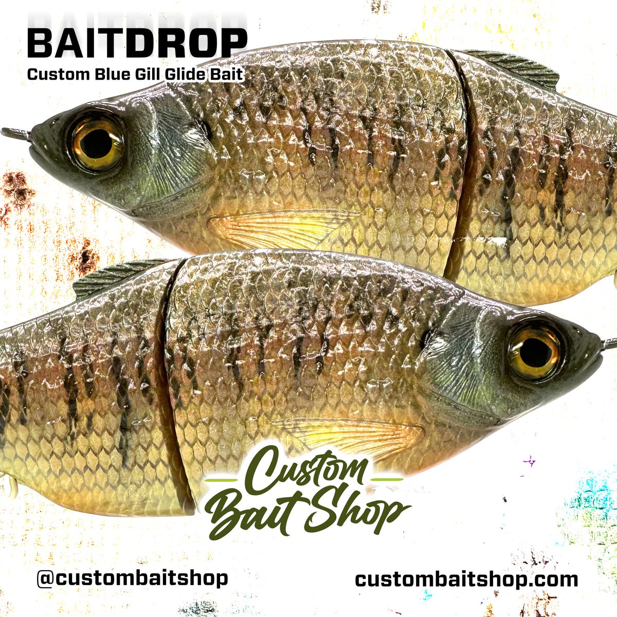 CustomBaitShop's tweet image. 🚨📦 NEW BAIT DROP 📦🚨

Custom Blue Gill Glide Bait in a newer realistic pattern! Checkout the swim test and other photos! Shop now @ CustomBaitShop.com

custombaitshop.com/products/custo…

#custombaits #customlures #glidebait #fishinglife #fishingaddict #custompaintedlures #luremaker