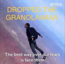 cmcp123's tweet image. What do you do if you drop your s’mores? Put some marshmallow cream on a Graham cracker. But don’t overdo it. #portioning #sugar