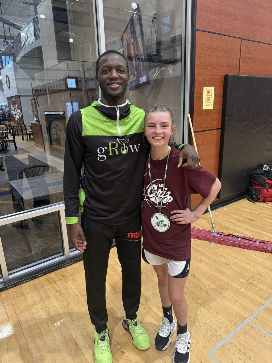 My daughter had a private workout/training session with @Rodyjody today at 6am. She really enjoyed his workout and we recommend the Grow basketball training program to anyone.