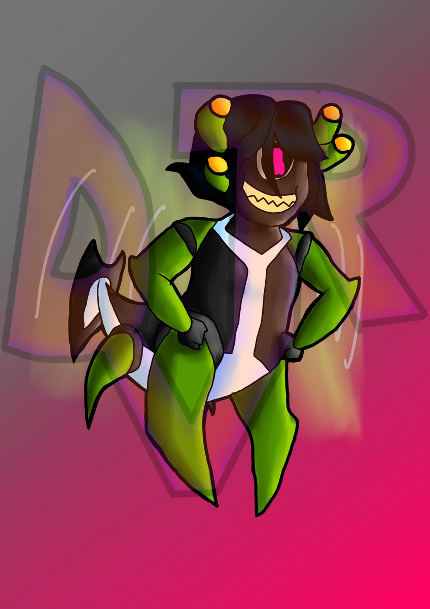 dvtr124's tweet photo. Día 20 del #SanValentrix y toca un alien rejuvenecido. Antes de ser insectoide era... ¡Insectita!
Solo diré que alejen a @hanibal38426 de la granja de abejas.
Creadora del #Chaquetrix @TrixTheAlien
#insectoide #odioalaslolis
#BEN10 https://t.co/mgbllAwO85