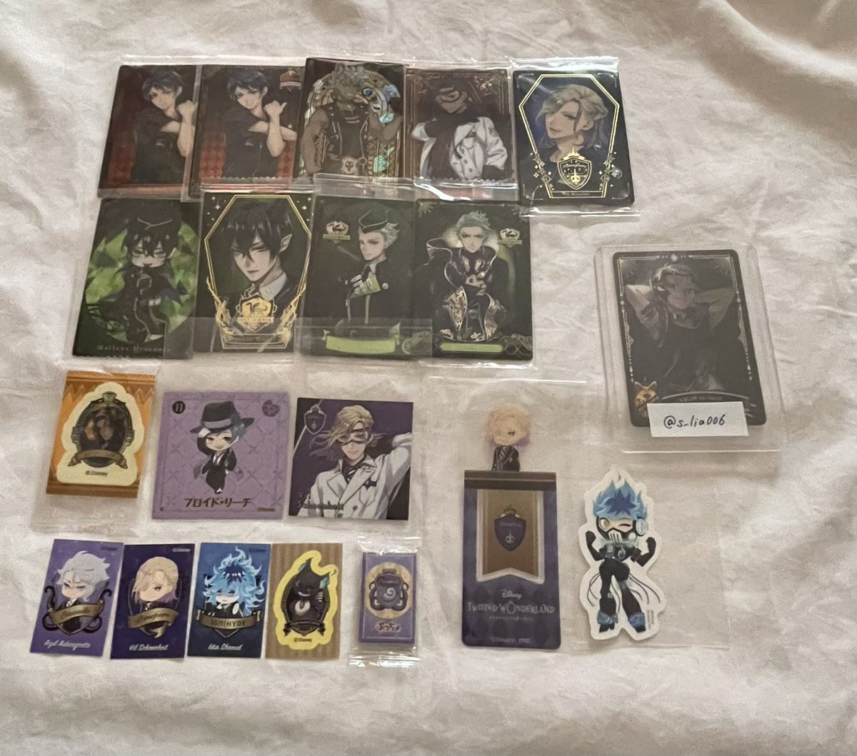 s_lia006's tweet photo. 【交換】 ツイステ メタカ ウエハース

譲 デュース アズール ジャミル ヴィル オルト マレウス トレイン ジャック セベク

求 同異種 カリム
画像④優先

*郵送交換のみ
*初回プロカ必読

検索からでもお気軽にお声掛けください
よろしくお願いいたします🌷𓈒𓏸 https://t.co/WOeze12xp1