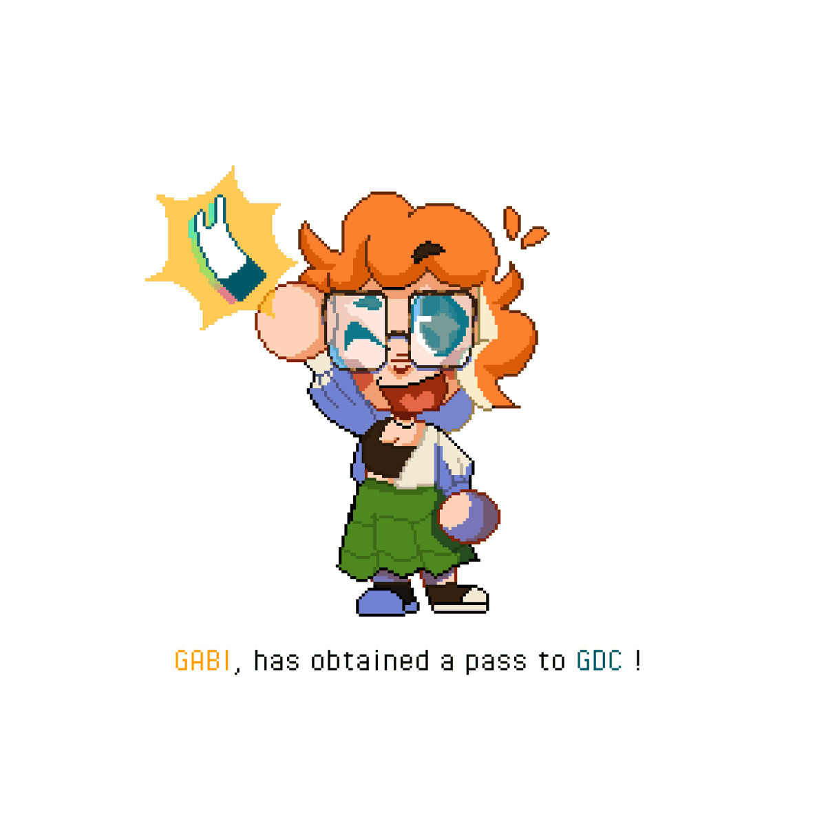 d1gitalrabbit's tweet photo. peeps ! ya girl going to @Official_GDC thanks to the @prgamedevs and @latamVGF ⭐️ hope to see ya'll there ! 🎮 https://t.co/ghGo1hkM5O