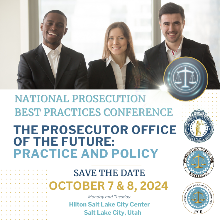 Now's the time to start planning your conference travel for the year. Our National Prosecution Best Practices Conference is coming up in October! Learn more: pceinc.org/events-and-don… #prosecution #conference #prosecutor