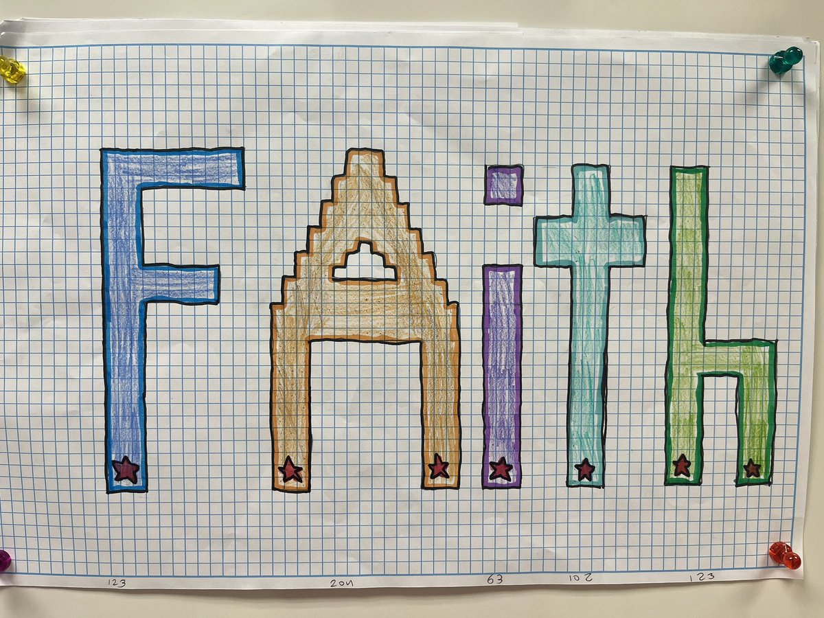 MrsKTercha's tweet photo. Always one of my favorite student projects! #artinmath @pennmanor @PMLearns https://t.co/LMjkZOGDbR