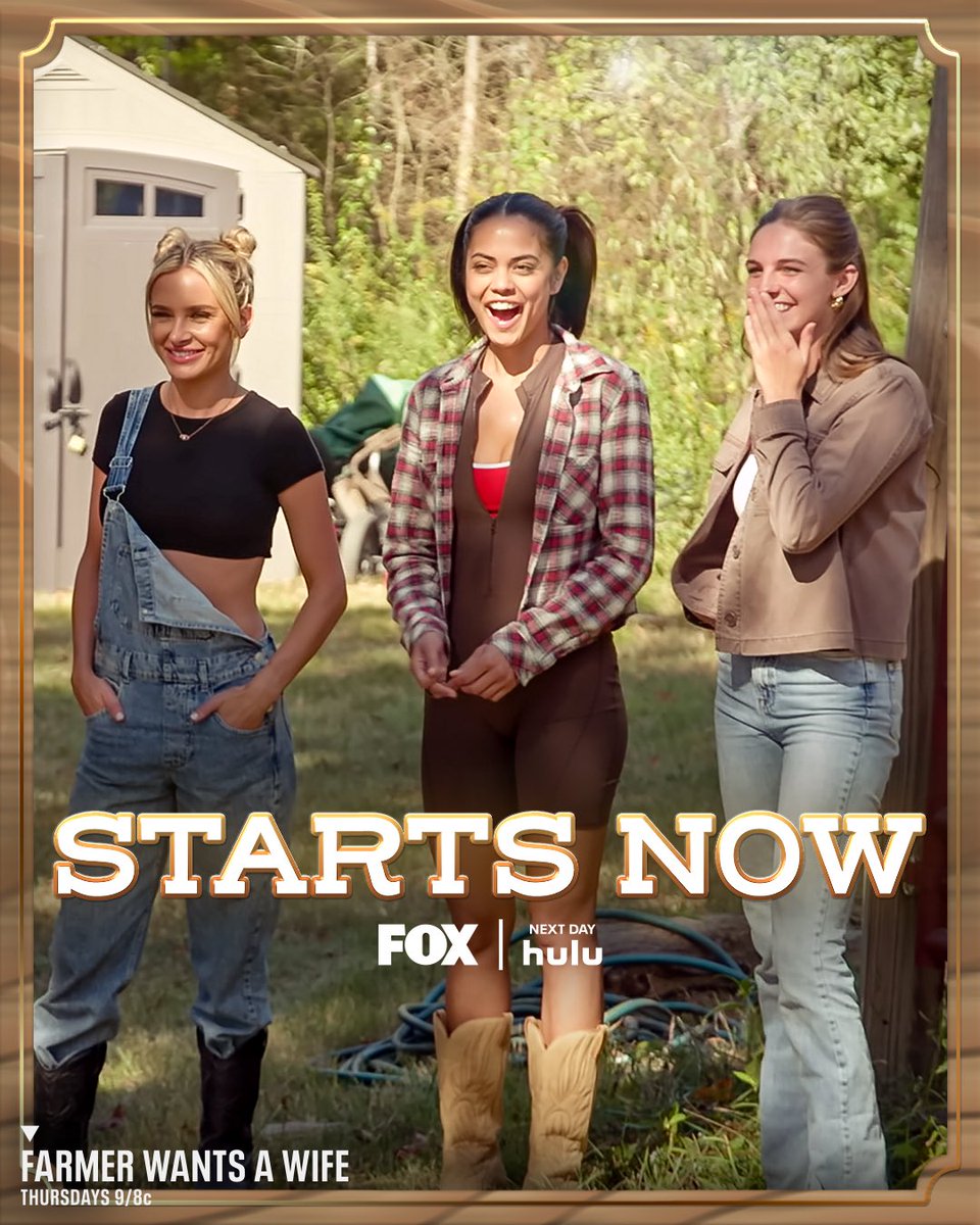 tyferrell's tweet photo. New episode starting NOW on FOX! #FarmerWantsAWife https://t.co/lJdyqBr9oN