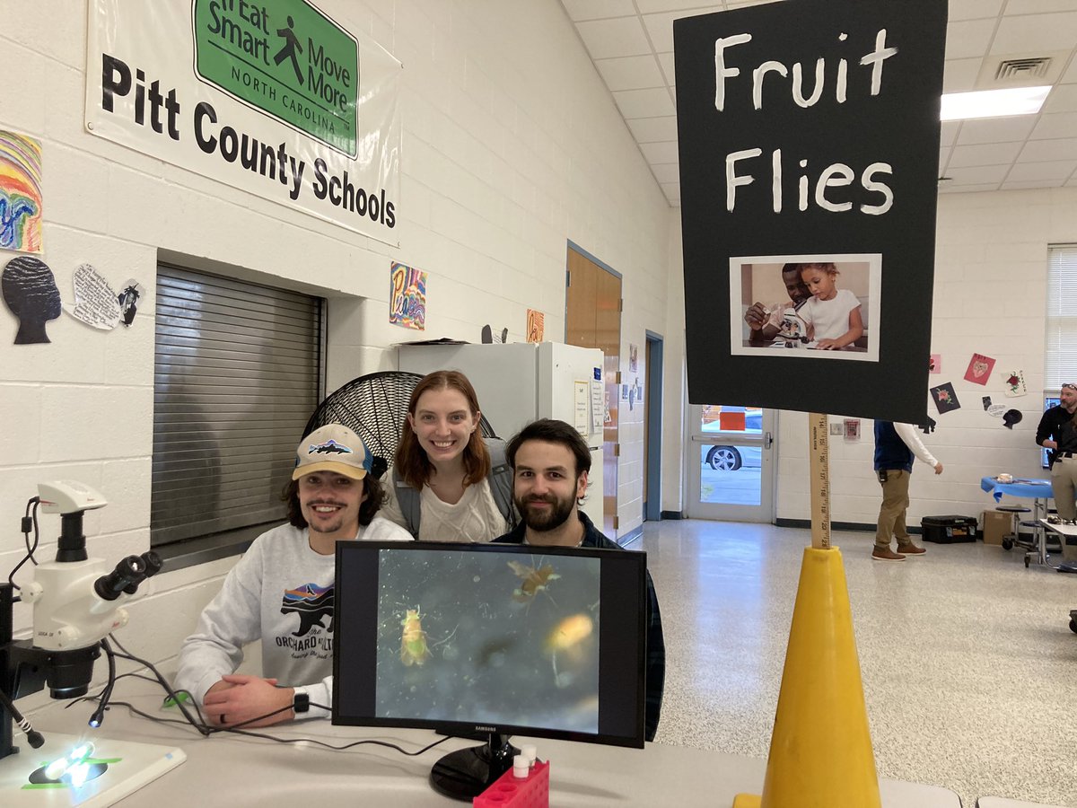 Lauren Anllo (@anllolauren) on Twitter photo Anllo lab brought some fruit flies to a local elementary school Science Night! I'm so excited that my grad students volunteered their time to do this! <a href="/AM_Harrington22/">Ariel Harrington</a> Anllo lab brought some fruit flies to a local elementary school Science Night! I'm so excited that my grad students volunteered their time to do this! <a href="/AM_Harrington22/">Ariel Harrington</a>