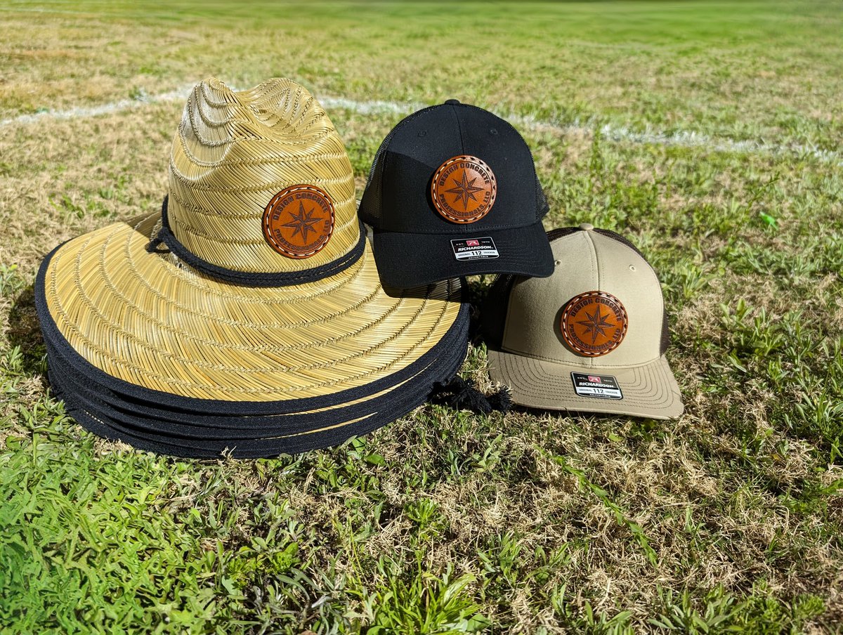 prismapixel's tweet photo. Shout out to Design Concrete Professionals LLC for the continued business! 
If you're looking for the best #leatherpatchhats in the business, give me a shout. #laseretched  designs on #fullgrainleather ... dyed, finished, and stitched by hand right here in #baldwincounty ! https://t.co/gs9niuCbbb