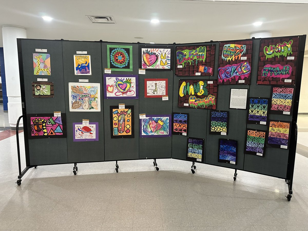 🔥Check out the art work from Wilburn Elementary students on display at <a href="/WCPSSEquity/">WCPSS Equity Affairs</a> Black History Month Program: Dare to Dream! #Wilburnproud #WeAreCrew #TellYourStory <a href="/WCPSSTeam/">Team WCPSS</a> <a href="/WCPSSNortheast/">Northeastern Area</a>