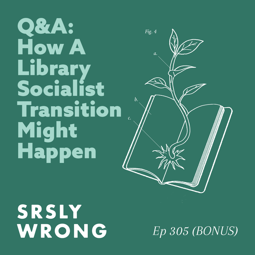 Our new bonus Q&amp;A episode which is about sweetie pie self-defense, creativity and violence, and a viable pathway to a Library Socialist transition is up now for patrons.

patreon.com/posts/99011357