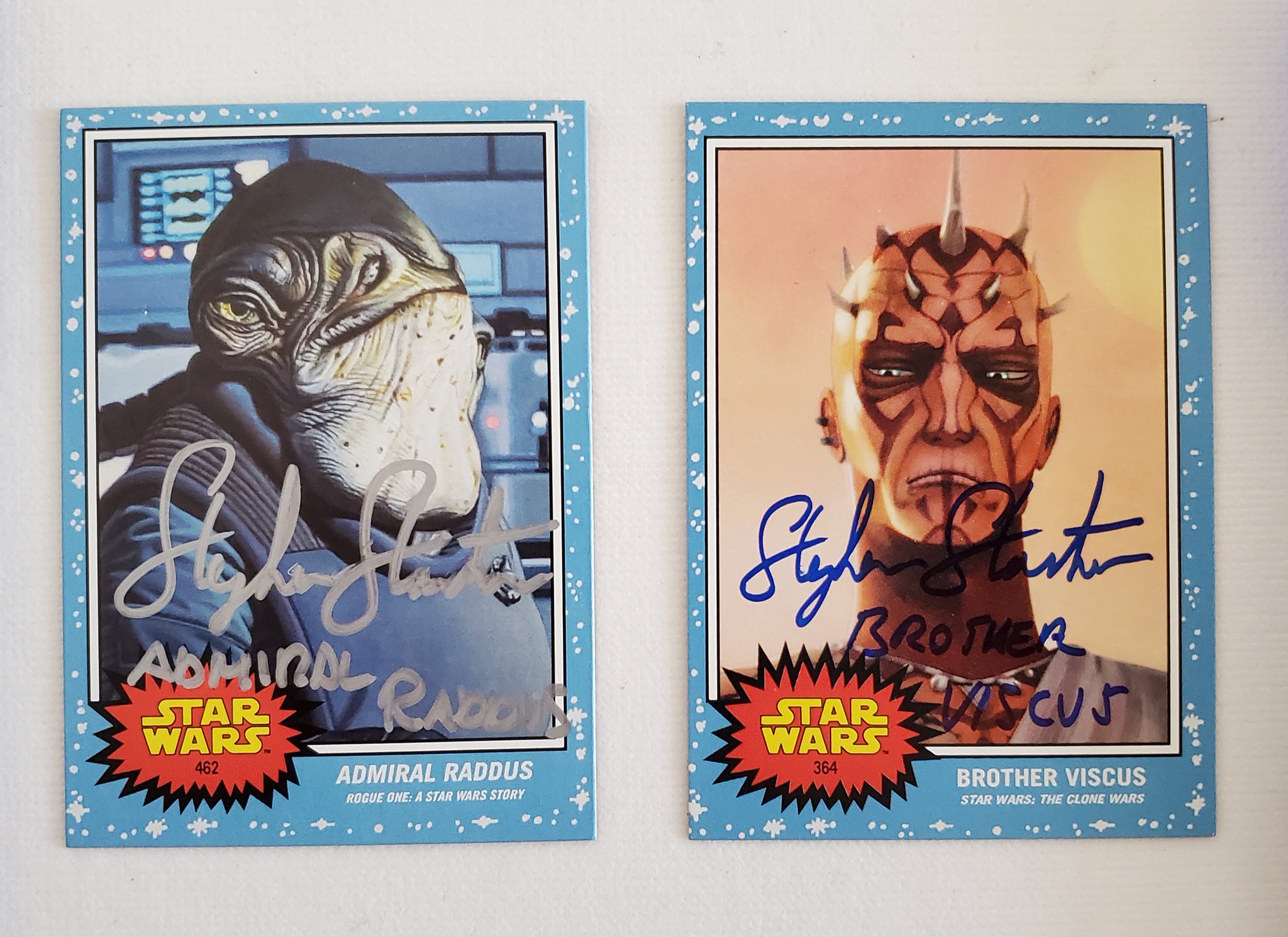 Topps living set star wars sale