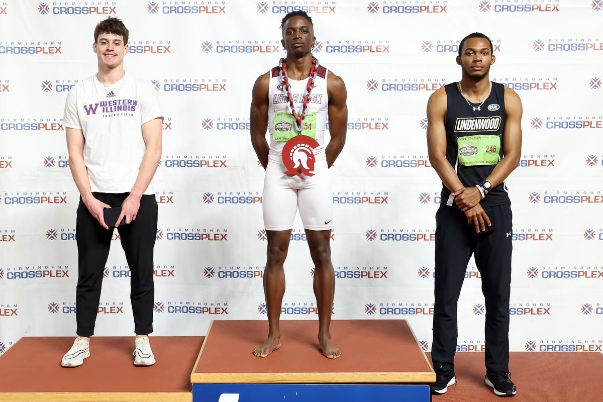 𝟮𝟬𝟮𝟰 𝗢𝗩𝗖 𝗜𝗻𝗱𝗼𝗼𝗿 𝗖𝗵𝗮𝗺𝗽𝗶𝗼𝗻𝘀𝗵𝗶𝗽
Men's 200m Final

🥇 Frankie Grey, <a href="/LittleROCKTFXC/">Little Rock TF/XC</a>
 
🥈 Lucas Burmeister, <a href="/WIUXCTF/">Western Illinois XC/T&F</a>
 
🥉 Jameel Walkes-Miller, <a href="/LindenwoodTFXC/">Lindenwood Track & Field/Cross Country</a>
 
#OVCit