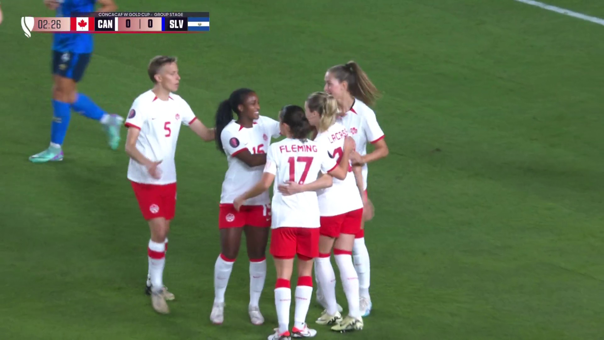 Lacasse with the fastest goal of the W Gold Cup so far! 🇨🇦