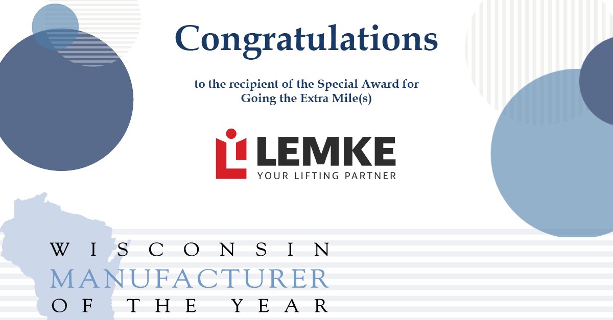Congratulations to the winner of the Special Award for Going the Extra Mile(s), Lemke! #WIMOTY
