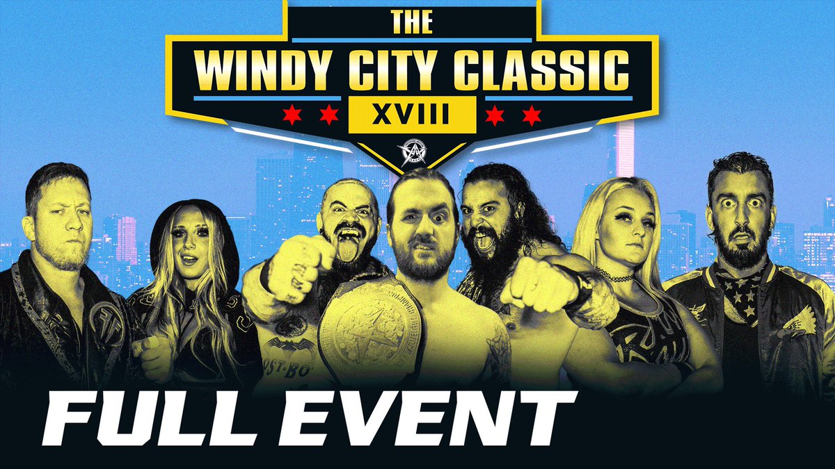 FREE FULL EVENT ON YOUTUBE The Windy City Classic XVIII 12/30/23 Watch here: youtu.be/ixoM0zmB288 AAW Heritage Title #1 Contendership Ladder Match @JoeAlonzoJr v @ConanLycan v @EndseekerLeon v @H_isaiahmoore_H v @JoeyJetAvalon v @SolomonTupu @renjoneszn v…