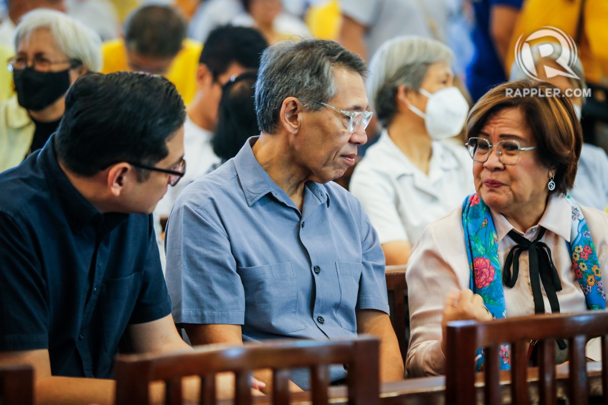 rapplerdotcom's tweet photo. Opposition leaders and personalities gather at the EDSA Shrine on Friday, February 23, to attend a Mass commemorating the 38th anniversary of the 1986 People Power Revolution on Sunday, February 25. Photos by Rappler

Participate in Rappler’s #EDSA38 coverage by joining the #faith chat room of #RapplerCommunities: https://t.co/ElCLHuUb5A