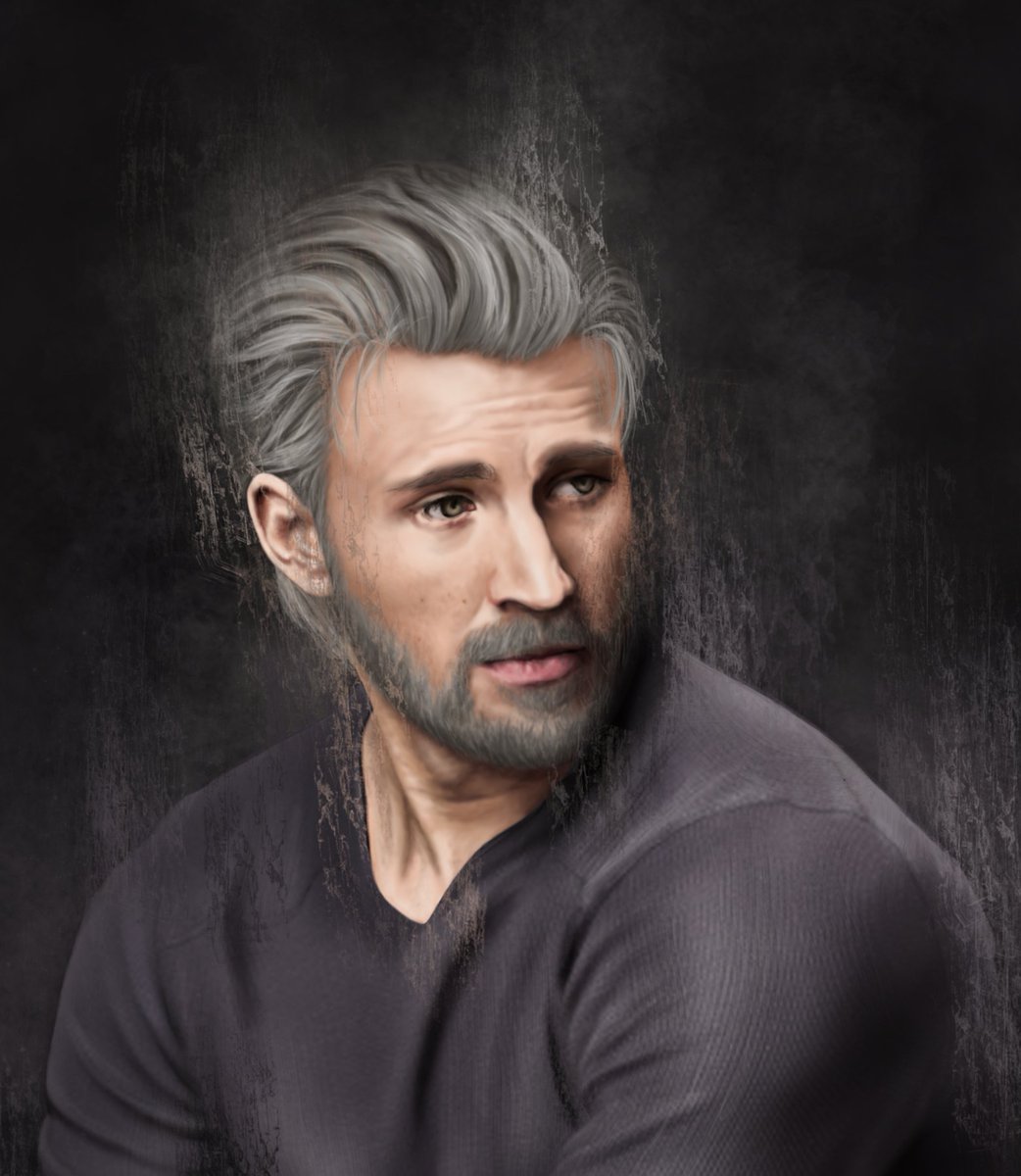 Silver fox Steve ✨

#digitalpainting #steverogers #silverfoxsteve #myart #fanart