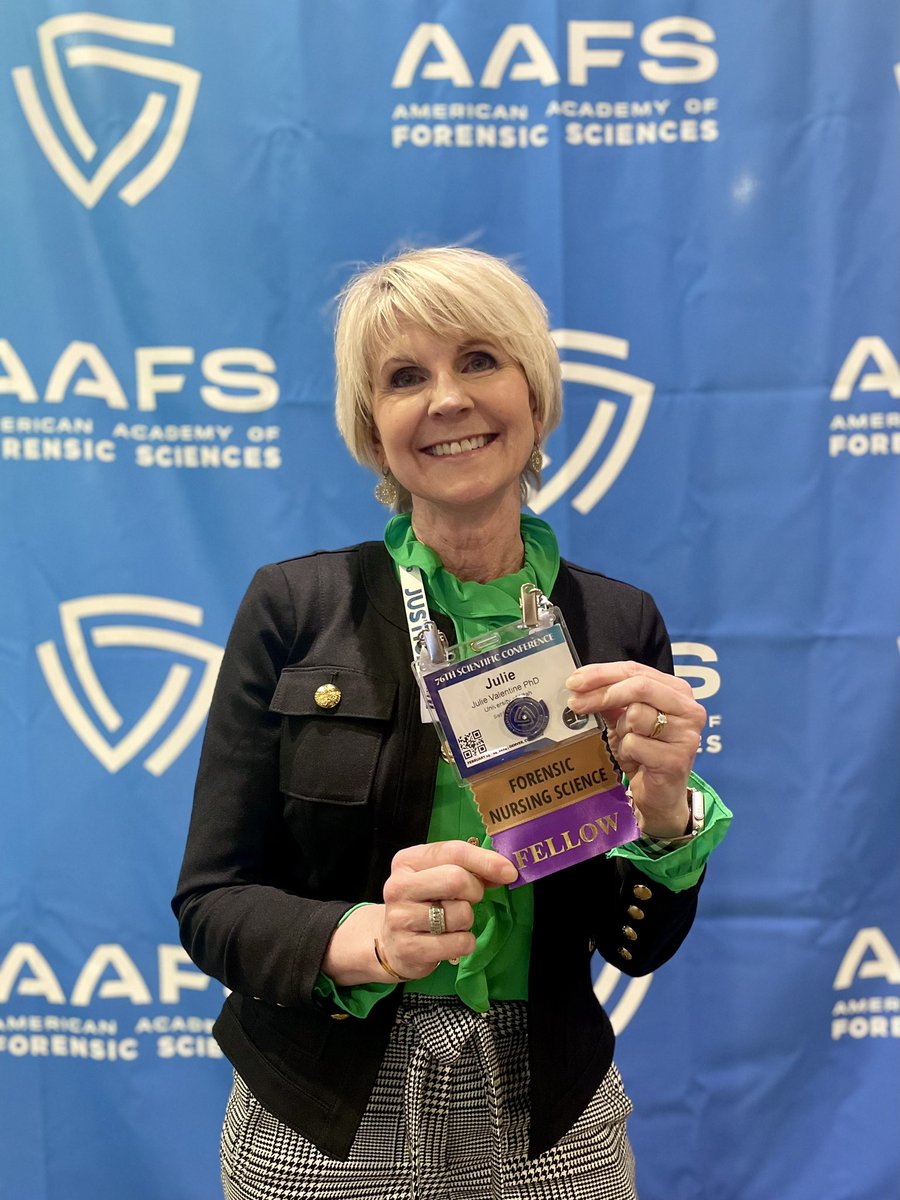 Thrilled to announce my advancement to Fellow in the American Academy of Forensic Sciences! Now to get to work on more impactful research and dissemination of findings to achieve justice for all! #aafs24