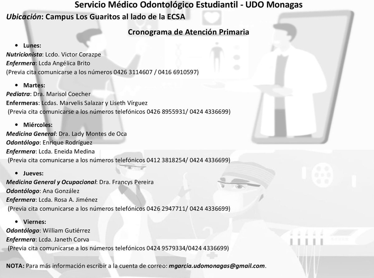 DACE Núcleo Monagas tweet media