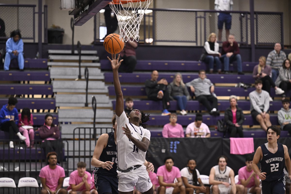ChathamCougar's tweet image. Men's Basketball suffered an overtime defeat to No. 2 Saint Vincent. Diaun Pinkett led the team with 24 points (7/9 FG, 3/4 3P) and had a game-high 13 rebounds. 

The Cougars finished the year with their best PAC record at 15-5 since joining the conference in 2015. 

#RollCougs
