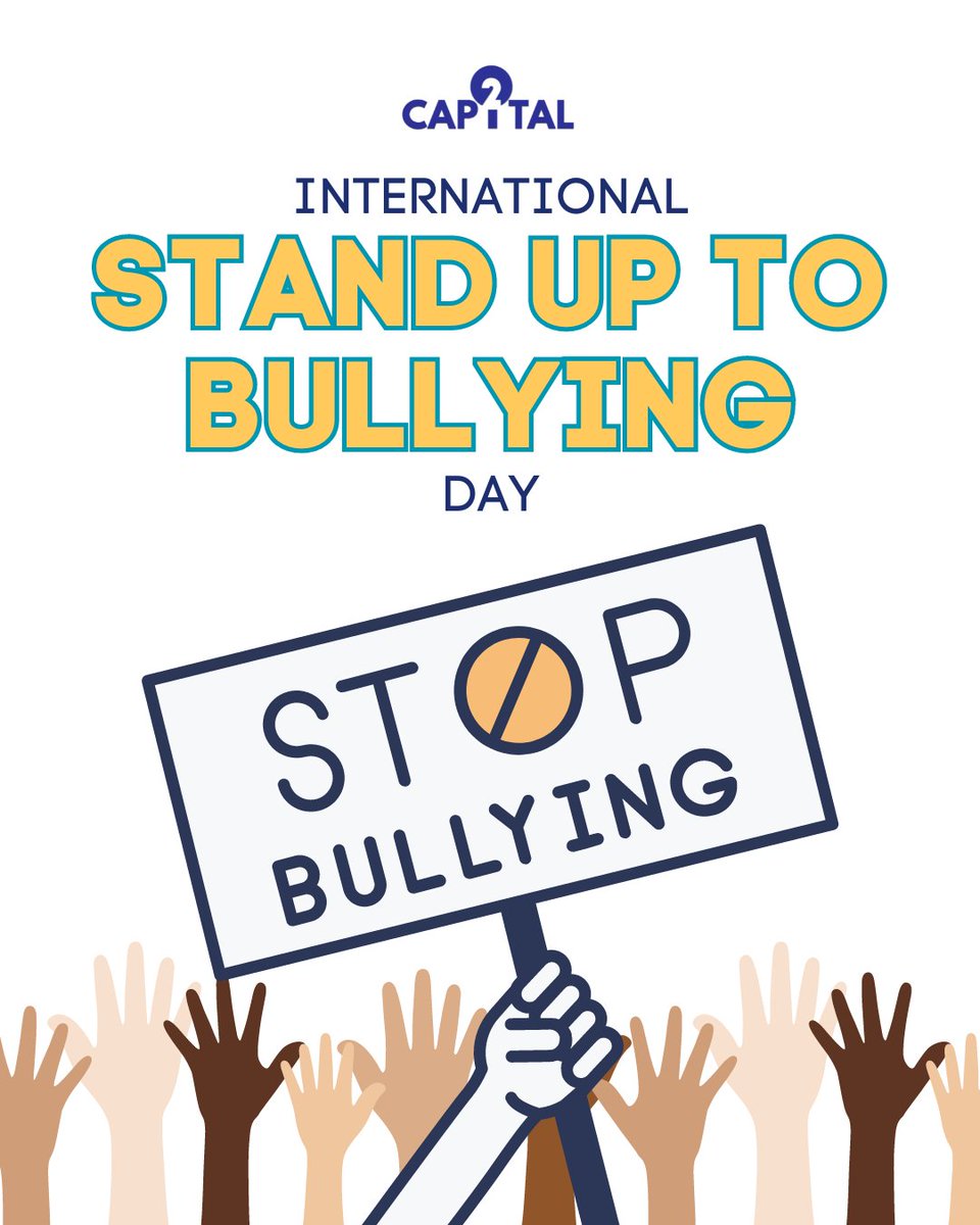 Today is International Stand Up To Bullying Day, a day dedicated to spreading kindness, empathy, and standing together against bullying in all its forms.

Reach out to someone today who may need support, spread kindness online and in real life, and be an ally against bullying.💙