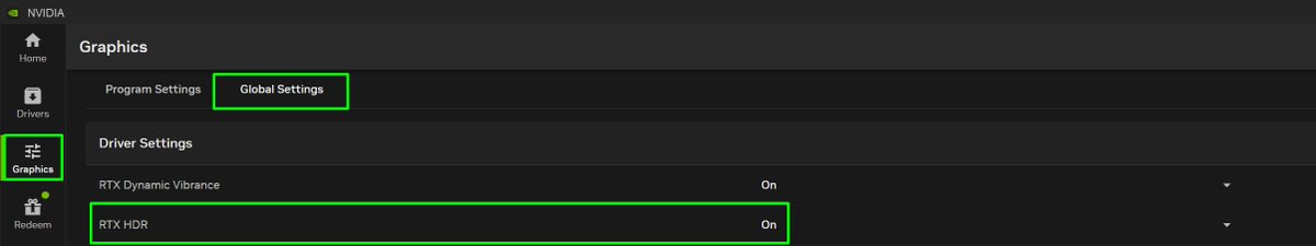 Pra quem quer brincar com o novo RTX HDR disponibilizado no último driver + app beta ... É necessário habilitar o HDR no SO, desabilitar o Auto HDR (Windows 11) e por fim, habilitar o recurso via o novo App.