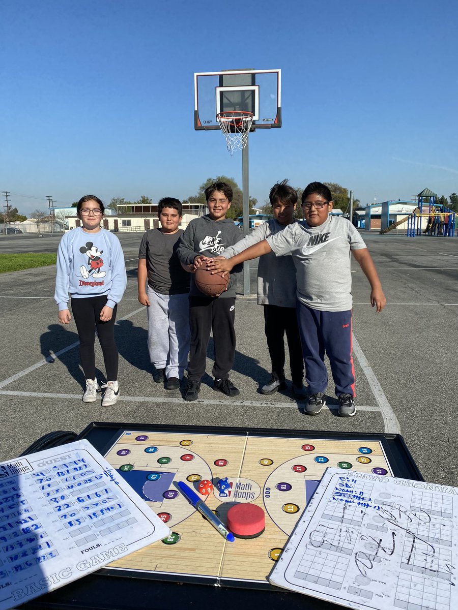 @learn_fresh @nbamathhoops @LAClippers Math Hoops went “live” today at One Two Two!! Learnin’ while Hoopin’!!!