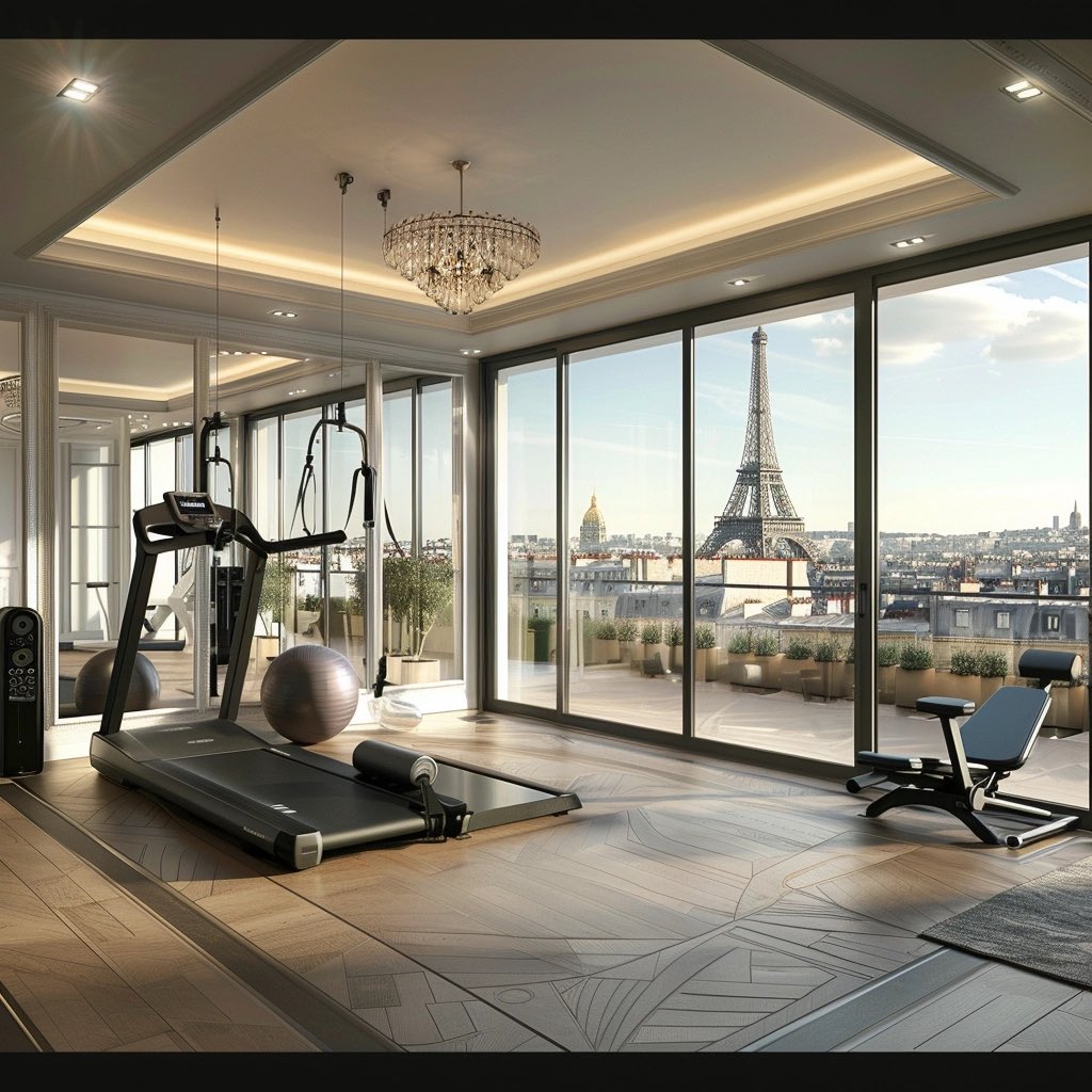 FBD_Agency's tweet image. Luxury Fitness with a View

#HomeGym #LuxuryLifestyle #EiffelTowerView #InteriorDesign